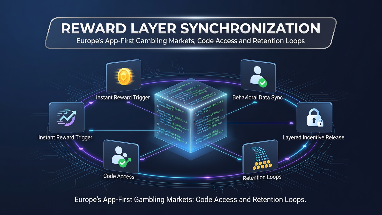 Illustration von Bindungsschleifen und Code-Synchronisation in europäischen mobilen Casino-Plattformen